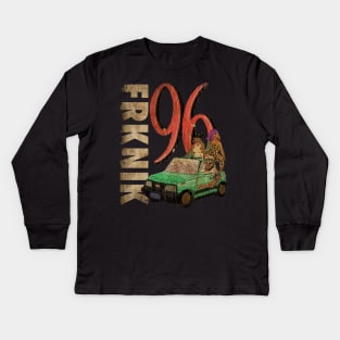 Freaknik 1996 Vintage Aesthetic Kids Long Sleeve T-Shirt